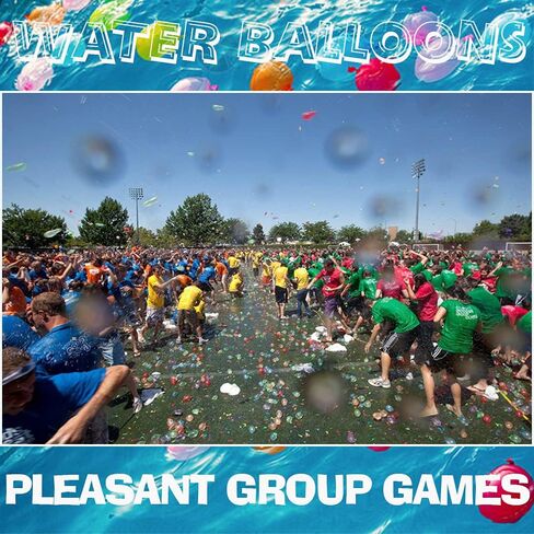 Summer Water Toys Magical Quick Fill Water Balloons for Pools and Water Companions 1110 Balloons (FD) in Saudi Arabia