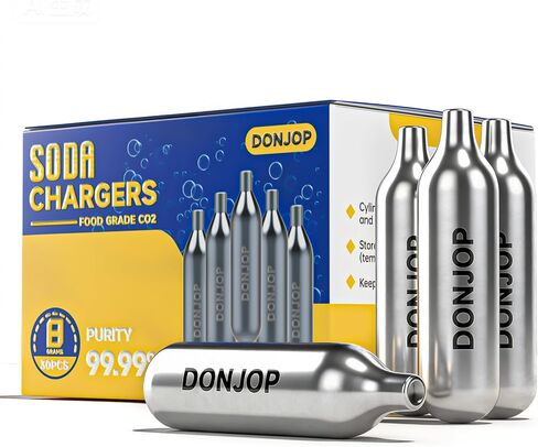 30 حزمة 8 جرام خراطيش ثاني أكسيد الكربون، خراطيش صودا ثاني أكسيد الكربون 8 جرام لصانع الصودا، خراطيش مياه سيلتزر من الدرجة الغذائية، شواحن صودا غير مترابطة متوافقة مع سيفونات الصودا، خراطيش ثاني أكسيد الكربون من الدرجة الغذائية in Kuwait