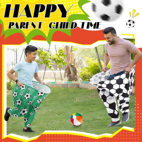 لعبة Granny Pants Yard، لعبة البيسبول لكرة القدم في الهواء الطلق مع كرات متينة عالية الارتداد مقاس 2.5 سم، لا حاجة للنفخ، مقاومة للرياح للفناء الخلفي ولم شمل الأسرة وعيد الفصح in Kuwait