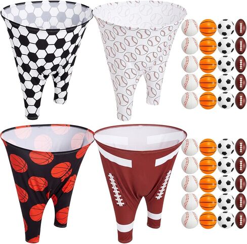 لعبة Granny Pants Yard، سراويل الجدة العملاقة للحفلات الخارجية مع كرات متينة عالية الارتداد مقاس 2.5 سم، لا حاجة للنفخ، لعبة رمي مقاومة للرياح للفناء الخلفي ولم شمل الأسرة وعيد الفصح in Kuwait