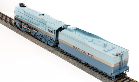 برودواي المحدودة 7355 ATSF Blue Goose، #3460، 1951-1953 المظهر، صوت Paragon4/DC/DCC، دخان، مقياس HO in Saudi Arabia