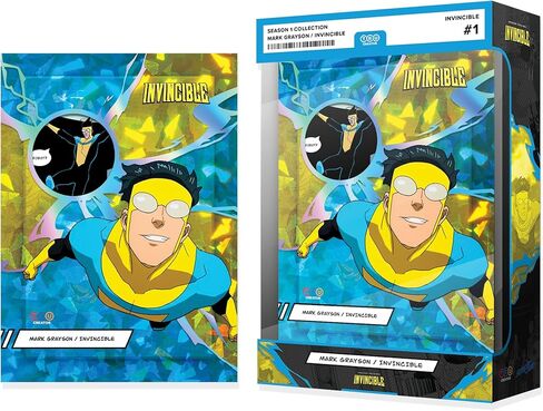 Invincible Season 1 Collection Blind Box – 1 Jumbo 5x7in Officially Licensed Comic Relic Trading Card – Comic Book Relics in Saudi Arabia
