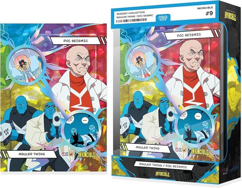 Invincible Season 1 Collection Blind Box – 1 Jumbo 5x7in Officially Licensed Comic Relic Trading Card – Comic Book Relics in Saudi Arabia