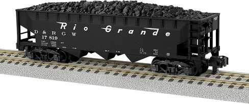 Lionel American Flyer Rio Grande 3 Bay #17819 S Gauge Model Train Hopper with Removable Coal Load in Kuwait