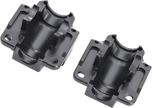 SCX30 Black Coating Brass Front Rear Axle Cover Weights Diff Cover for RC Crawler AXIAL SCX30 Ford Bronco Jeep Wrangler JLU Upgrade Parts in Saudi Arabia