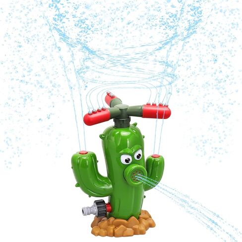 لعبة مرشات المياه HeySplash، ألعاب اللعب في الهواء الطلق للأطفال، ألعاب المياه الصيفية للأطفال الصغار، ألعاب رش المياه في الفناء الخلفي متصلة بساحة خرطوم الحديقة لأكثر من 3 سنوات من العمر هدايا للأولاد والبنات in Kuwait