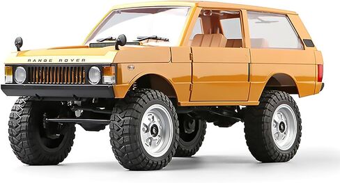 MN-168 1/12 RC Crawler, Ranger Rover 1970 RC Truck 4x4 Off Road Car 2.4GHz RC Rock Climber Vehicles with 7.4V 1200mAh Battery RTR for Adults (Yellow) in Saudi Arabia