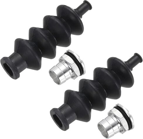 MECCANIXITY 2Sets 42mm Waterproof Push Rod Rubber Seal Bellow with Aluminum Mount for RC Boat Brushless Electric Boat Car in Saudi Arabia