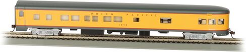 سيارة مراقبة ذات جوانب ناعمة من Bachmann Industries Union Pacific مع إضاءة داخلية (مقياس HO)، مقاس 85 بوصة in Saudi Arabia