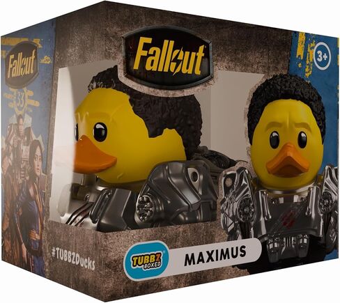 TUBBZ Mini: Fallout TV - Ghoul Cosplaying Rubber Duck Vinyl Figure – Official Collectible for Fans of Fallout TV in Saudi Arabia