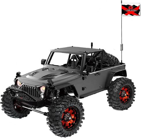 2pcs 10.62'' Metal Antenna with Flag Simulation Decoration Accessories Compatible with Axial SCX10 90046 Traxxas TRX4 D90 D110 Tamiya CC01 1/10 RC Crawler Truck (2) in Saudi Arabia