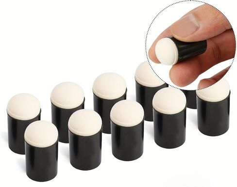 10pcs Durable ABS Material Professional Craft Finger Sponge Daubers Set for Card Making, Painting,Stamping, Ink, Artistic Use in Saudi Arabia