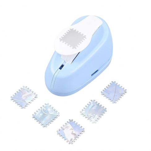 2cm Postage Stamp Square Paper Punch, Stamp Shape Lever Action Hole Puncher for Scrapbooking, Card Making and DIY Paper Crafts in Saudi Arabia