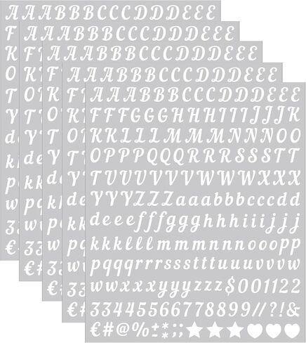 0.5 inch Small Letter Sticker, Golden Vinyl Self Adhesive Alphabet Number Stickers Stick On Letters Alphabets ABC Stickers for DIY Crafts Art Making, Decals for Sign,Notebook, Classroom Decor（Golden） in Kuwait