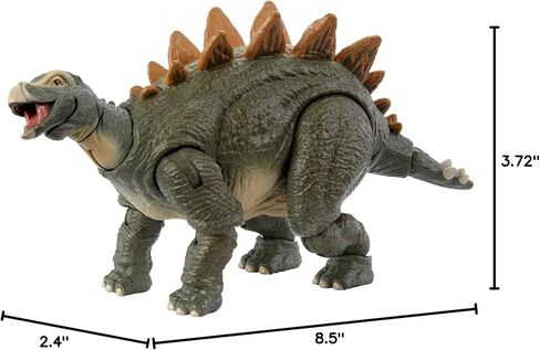 ​Mattel Jurassic World The Lost World Jurassic Park Dinosaur Toy, Juvenile Stegosaurus Hammond Collection Premium Authentic Articulated Figure in Saudi Arabia