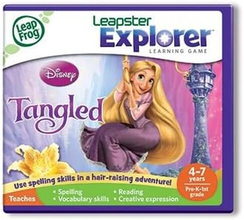 Leapfrog Leapster Explorer Learning Game Disney Tangled By Leapfrog Enterprises in Saudi Arabia