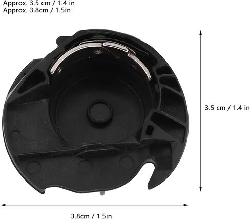 AMONIDA Bobbin Case, Plastic Household Electric Sewing Machine Bobbin Cover Sewing Accessories 3. 5x3. 8cm for XC8993321, XG4227001, XE9326001 Bobbin Case in Saudi Arabia