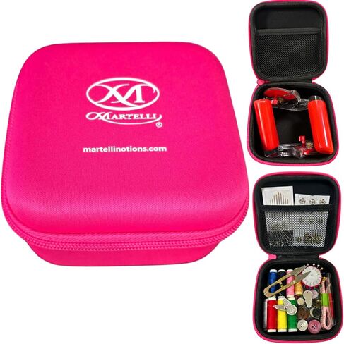 Martelli Rotary Cutter Case (Pink) - Sewing Notions Storage for Quilters, Crafters, and Sewing Enthusiasts - Craft Storage Box (Pink) in Saudi Arabia
