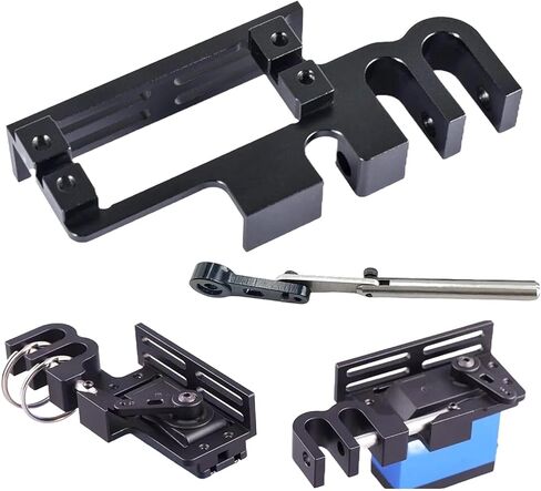 Aluminum Servo Switch Throw Device with Adjustable 2-Stage Hook with Servo in Saudi Arabia