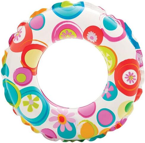 Intex 20-Inch Inflatable Kids Swim Ring Tube Pool Float (4 Pack) in Kuwait