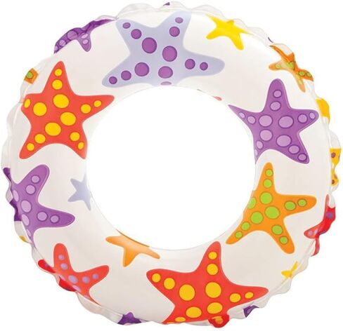 Intex 20-Inch Inflatable Kids Swim Ring Tube Pool Float (4 Pack) in Kuwait