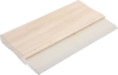 Screen Printing Squeegee 20cm Rubber Blade with Wooden Handle Ink Scraper Tool for Manual Silk Screen Printing Craft and Textile Use in Saudi Arabia