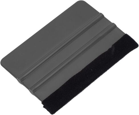 10Pcs Car Scraper Scratch Wrap Squeegee for Car Smoothing Tool - Widely Used in Color Changing Film Installation (Black) in Saudi Arabia