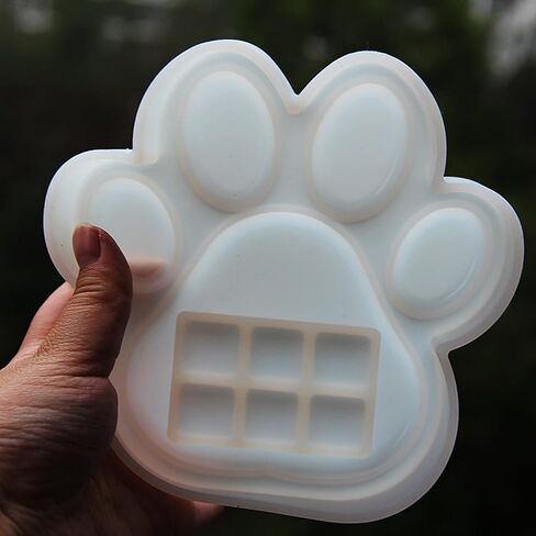Silicone Pet Pawprint Frame Mold User Friendly Silicone Frame Mold for Craft Jewelry Making Home Decorations Personalized in Saudi Arabia