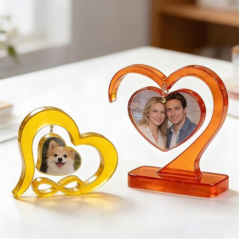 Resin Photo Frame Mold Heart Shape Silicone for and Gifts Picture Frame Silicone for Epoxy Resin in Saudi Arabia