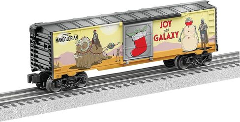 ليونيل ديزني ستار وورز ذا ماندالوريان جروجو عيد الميلاد O Gauge نموذج قطار Boxcar in Kuwait