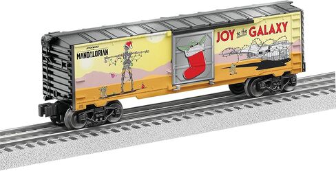 ليونيل ديزني ستار وورز ذا ماندالوريان جروجو عيد الميلاد O Gauge نموذج قطار Boxcar in Kuwait