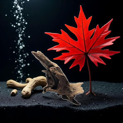 Natural Driftwood Tree Decoration for Aquarium, Fish Tank Plant Stump Ornament, Random Style(5-10cm) in Saudi Arabia