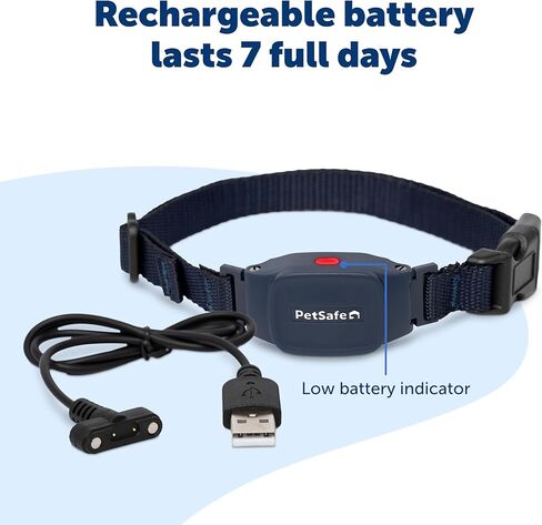 PetSafe NanoBark 2.0 Bark Collar for Small Dogs - Lightweight, Adjustable Dog Collar - Smart Bark Detection - Auto-Adjusting Static Correction - Waterproof & Rechargeable - 4–15" in Saudi Arabia