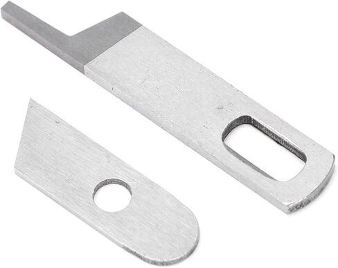 2 Sets Serger Blade Sewing Machine Blades Serger Knife Overlock Blade Household Overlocker Knife Set Upper and Lower Knife Fit for in Saudi Arabia