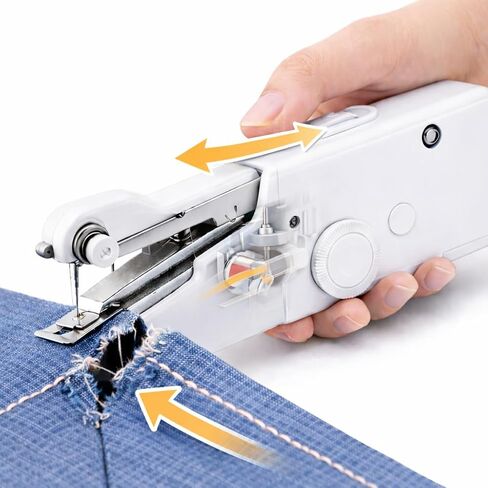 Portable Sewing Machine Handheld Kit, Beginner-Friendly Portable Sewing Machine Repair Set with Accessories, Color Gift Box for Home, Students & Thoughtful Gifting in Saudi Arabia