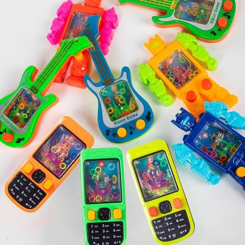 Handheld Water Game,Water Ring Toss Handheld Toys Mixed Designs, Ideal for Party Favors Goodie Bag Stuffers Classroom Rewards Prizes Birthday Return Gifts Valentines Day Back to School Gifts (10) in Saudi Arabia