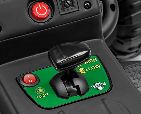 Peg Perego John Deere Farm Power 12 فولت جرار ومقطورة مع جهاز تحكم عن بعد in Kuwait