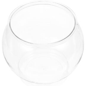 Mipcase 1.5 Gallon Clear Plastic Fish Bowl Round Desktop Aquarium Tank for Home Office Decor Small Ornamental Fishbowl in Saudi Arabia