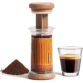 D1 All-in-one 1-2 Cup Portable Coffee Maker with 200-Count Paper Filters Included, Cold & Hot Brew, a French-press Style Coffee Press for Travel, Hiking & Camping in Saudi Arabia