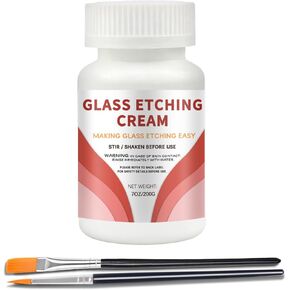 مجموعة كريم البداية للحفر الزجاجي بوزن 7 أوقية، والمرايا والسيراميك والبورسلين والرخام والأردواز - للصانعين والمبدعين والحرفيين وصانعي الأعمال اليدوية من جميع الأعمار ومستويات الخبرة. تركيبة سلسة وسريعة المفعول in Kuwait