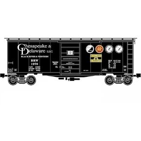 RMT O Scale Boxcar Chesapeake & Delaware Black River & Western in Kuwait