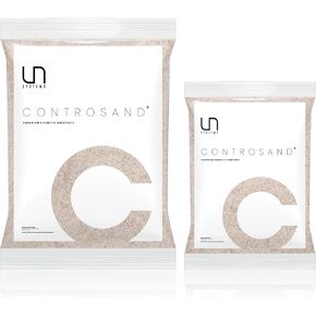 UNS Controsand - ماوي، 8 لتر - مياه عذبة طبيعية 0.4-0.9 مم رمل أسود للخزانات المزروعة Aquascaping - حوض السمك، تررم، ركيزة Paludarium للبيتا، الروبيان، الأسماك، العنكبوت القفز، السلحفاة in Kuwait