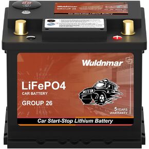 G48 Lithium Automotive Battery – 12.8V 60Ah 1100CCA Ultra-Durable, High Cranking Amps, and Quick Charge Time | Reliable for Any Vehicle in Kuwait