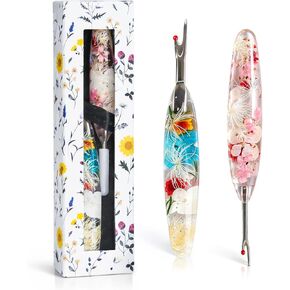 Reessy Seam Ripper Set, Small & Large Stitch Remover Tools with Resin Handles, Thread Pick Seam Cutter for Sewing, Stitch Removal, Alterations, Quilting & Crafts in Kuwait