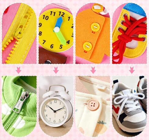 ألعاب مونتيسوري المزدحمة للهدايا التي تبلغ من العمر سنة واحدة، ألعاب الفتيات التعليمية، كتب الأنشطة الهادئة، هدايا الأطفال الصغار، كتاب مشغول للأطفال الصغار من سن 1 إلى 3 سنوات، لعبة سفر وردية اللون لمدة عام واحد in Kuwait