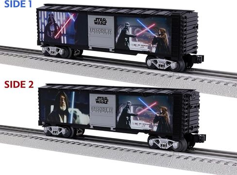 Lionel Star Wars Lightsaber Series Illuminated Boxcar - Darth Vader v. OBI-Wan Kenobi in Saudi Arabia