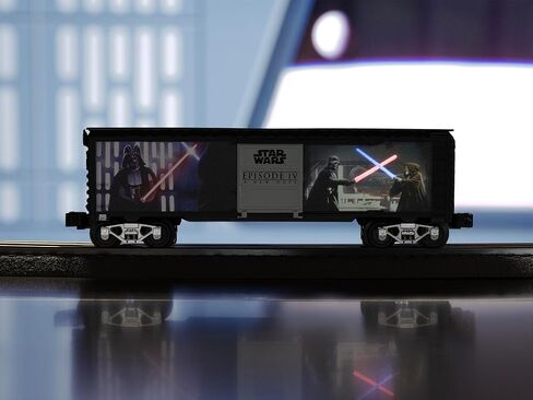 Lionel Star Wars Lightsaber Series Illuminated Boxcar - Darth Vader v. OBI-Wan Kenobi in Saudi Arabia