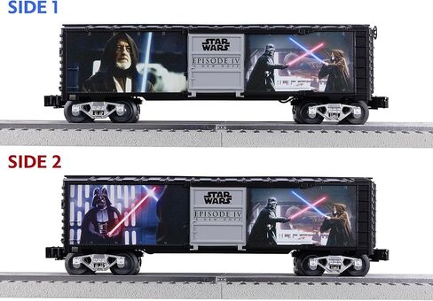 Lionel Star Wars Lightsaber Series Illuminated Boxcar - Darth Vader v. OBI-Wan Kenobi in Saudi Arabia