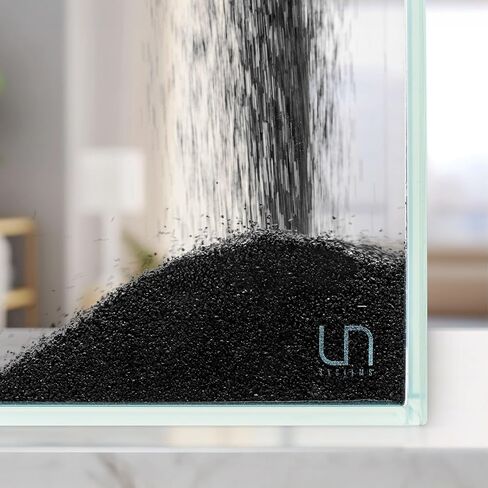 UNS Controsand - Maui, 8L - Natural Freshwater 0.4-0.9mm Black Sand for Aquascaping Planted Tanks - Aquarium, Terrarium, Paludarium Substrate for Betta, Shrimp, Fish, Jumping Spider, Turtle in Saudi Arabia