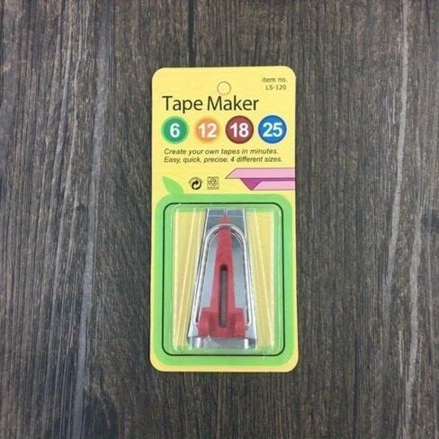 1PC Splicing Cloth 4 Size Fabric Bias Tape Maker Binding Tool Quilting Sewing 6mm 8mm mm Craft DIY (25 mm) in Saudi Arabia